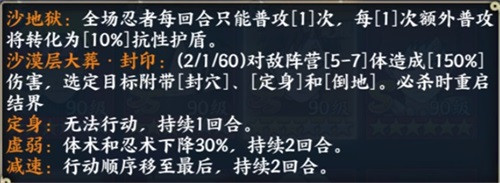 《火影忍者：忍者新世代》我爱罗[五代风影]阵容推荐